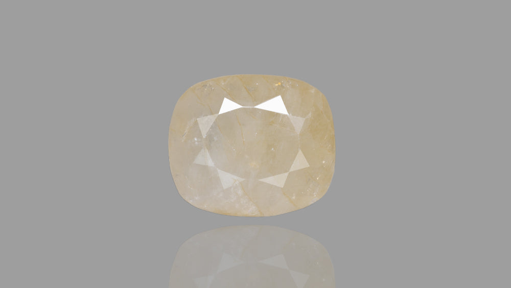 Natural Yellow Sapphire (Pukhraj) 10.14 Carats