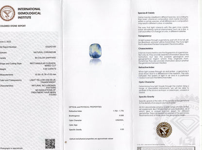 Natural Pitambari 4.94 Carats