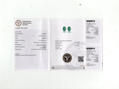 Natural Zambian Emerald (Panna) 12.50 Carats