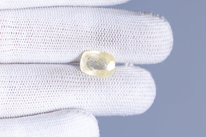 Natural Yellow Sapphire (Pukhraj) 6.02 Carats