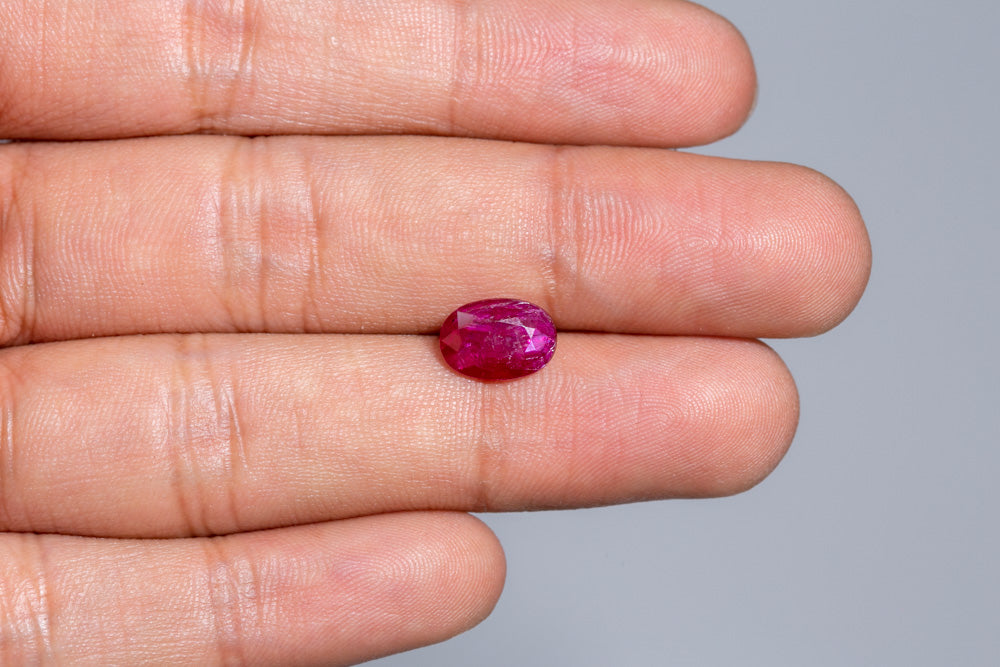 Natural Mozambique Ruby (Manik) 3.00 Carats