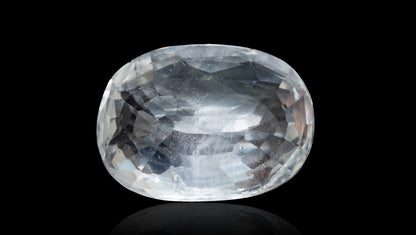 NATURAL WHITE SAPPHIRE  4.55 CARATS