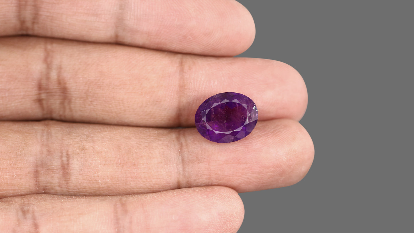 NATURAL AMETHYST 9.24 CARATS.