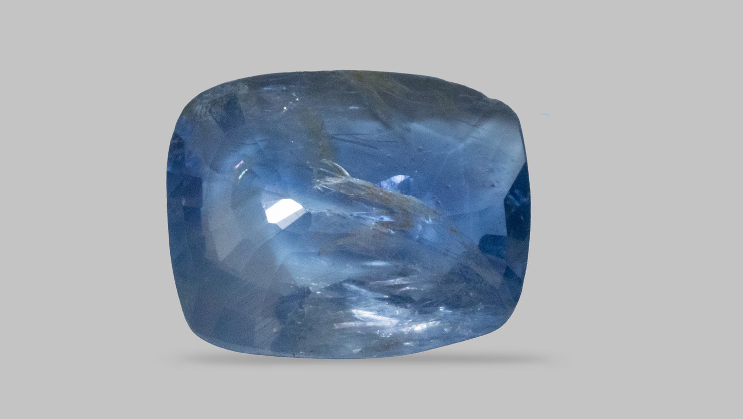 Natural Blue Sapphire (Neelam) 5.48 Carats
