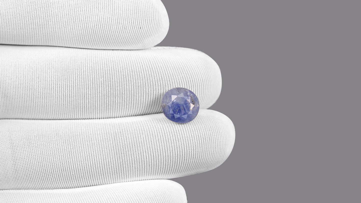 Natural Blue Sapphire (Neelam)5.82 Carats