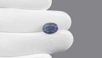 Natural Blue Sapphire (Neelam) 5.71 Carats