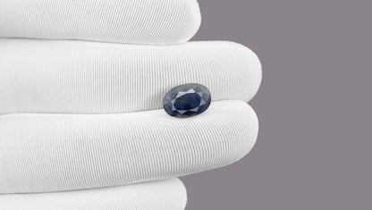 Natural Blue Sapphire (Neelam) 5.54 Carats
