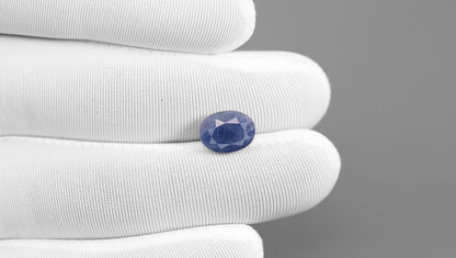 Natural Blue Sapphire (Neelam) 4.54 Carats