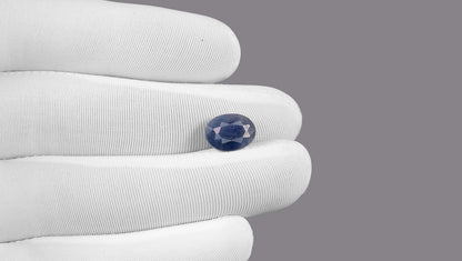 Natural Blue Sapphire (Neelam) 5.44 Carats