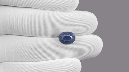 Natural Blue Sapphire (Neelam) 5.04 Carats