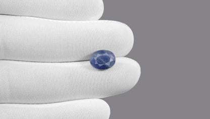 Natural Blue Sapphire (Neelam) 4.88 Carats