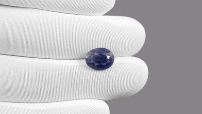 Natural Blue Sapphire (Neelam) 4.66 Carats