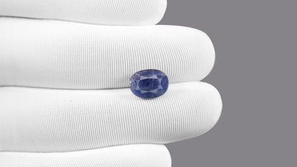 Natural Blue Sapphire (Neelam) 5.42 Carats
