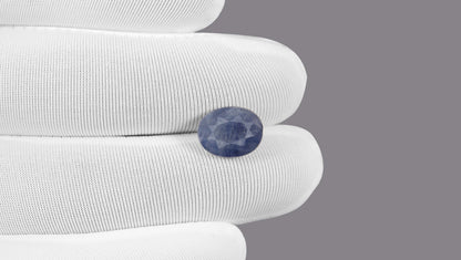 Natural Blue Sapphire (Neelam) 6.63 Carats
