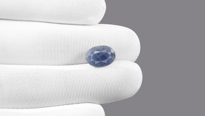 Natural Blue Sapphire (Neelam) 6.55 Carats