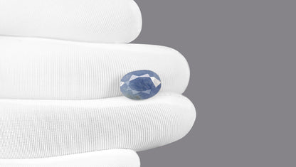 Natural Blue Sapphire (Neelam) 7.23 Carats