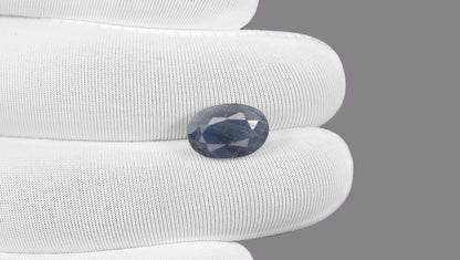 Natural Blue Sapphire (Neelam) 6.49 Carats