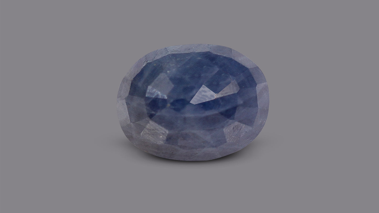 Natural Blue Sapphire (Neelam) 6.88 Carats
