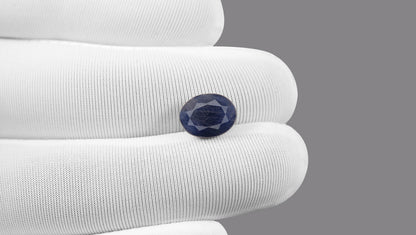 Natural Blue Sapphire (Neelam) 4.24 Carats