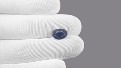 Natural Blue Sapphire (Neelam) 4.47 Carats
