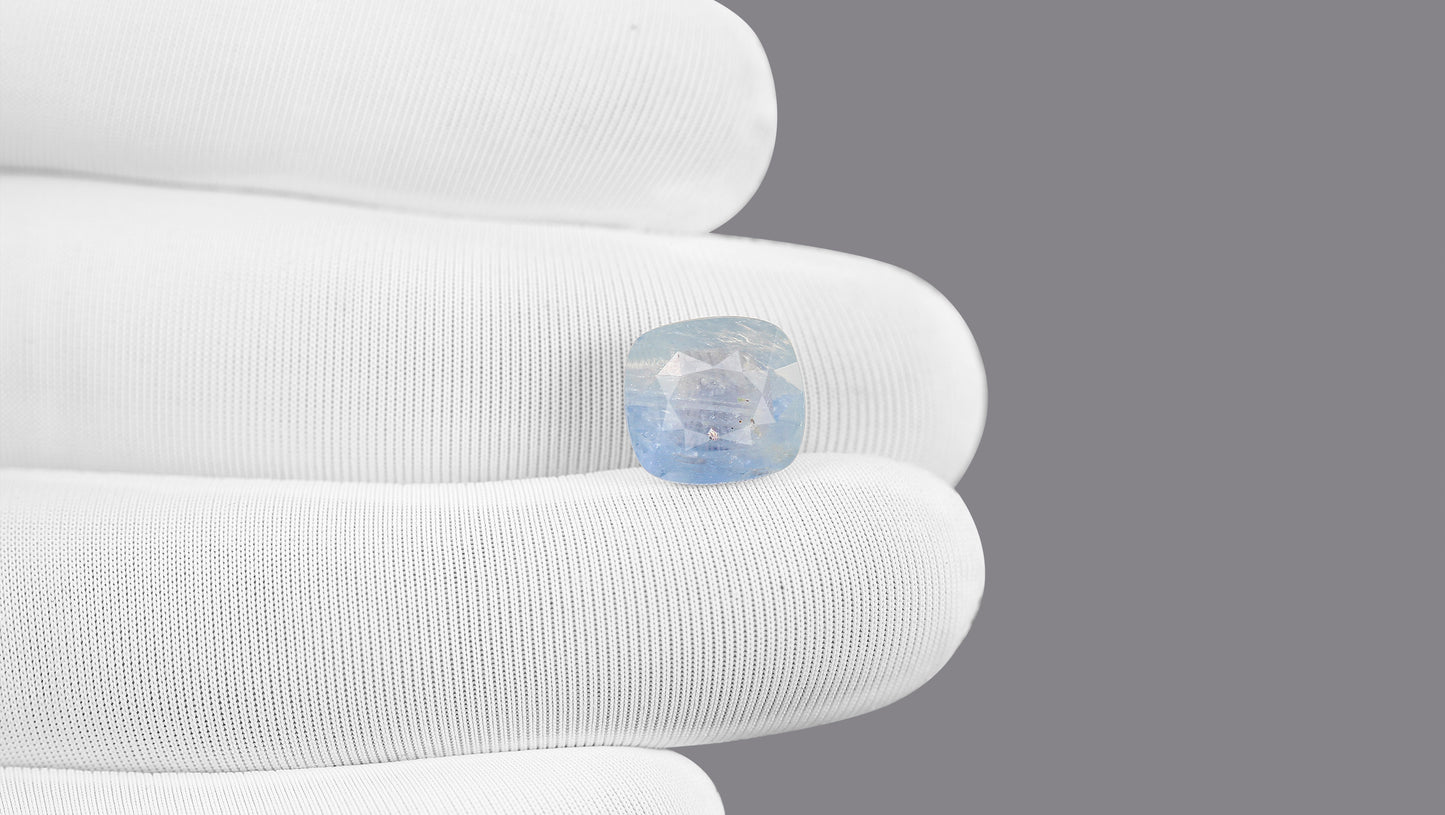Natural Blue Sapphire (Neelam) 7.23 Carats