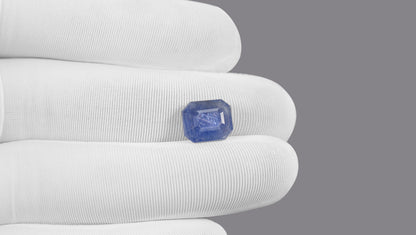 Natural Blue Sapphire (Neelam) 6.27 Carats