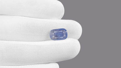 Natural Blue Sapphire (Neelam) 4.88 Carats