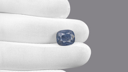 Natural Blue Sapphire (Neelam) 6.35 Carats