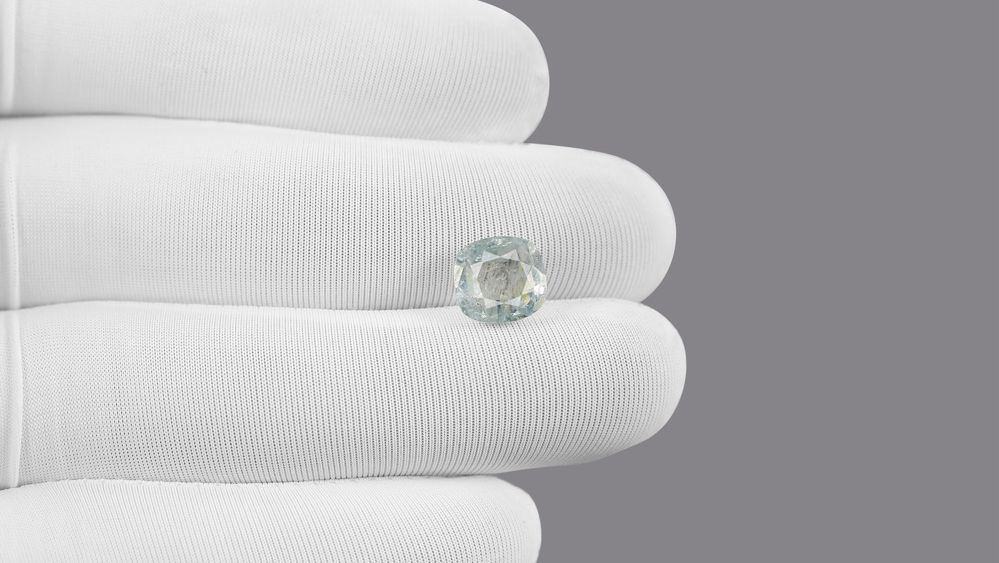 Natural Blue Sapphire (Neelam) 4.37 Carats