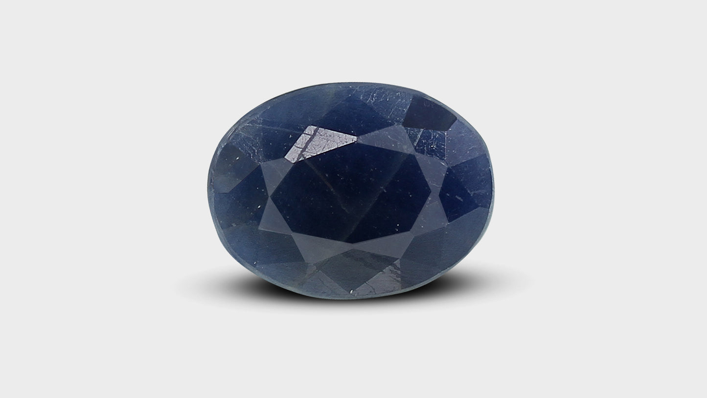 Natural Blue Sapphire (Neelam) 3.81 Carats