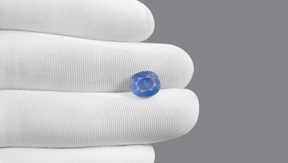 Natural Blue Sapphire (Neelam) 4.22 Carats