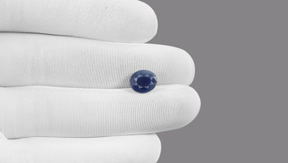 Natural Blue Sapphire (Neelam) 4.10 Carats