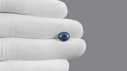 Natural Blue Sapphire (Neelam) 3.86 Carats