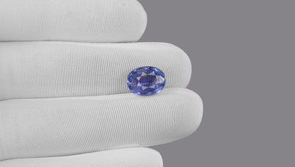 Natural Blue Sapphire (Neelam) 6.98 Carats