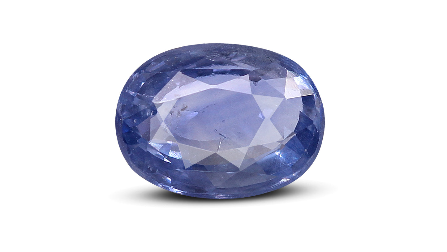 Natural Blue Sapphire (Neelam) 6.98 Carats