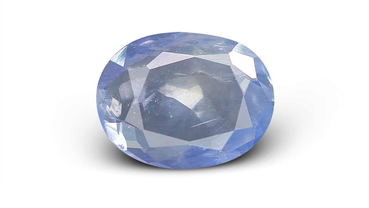 Natural Blue Sapphire (Neelam) 2.68 Carats