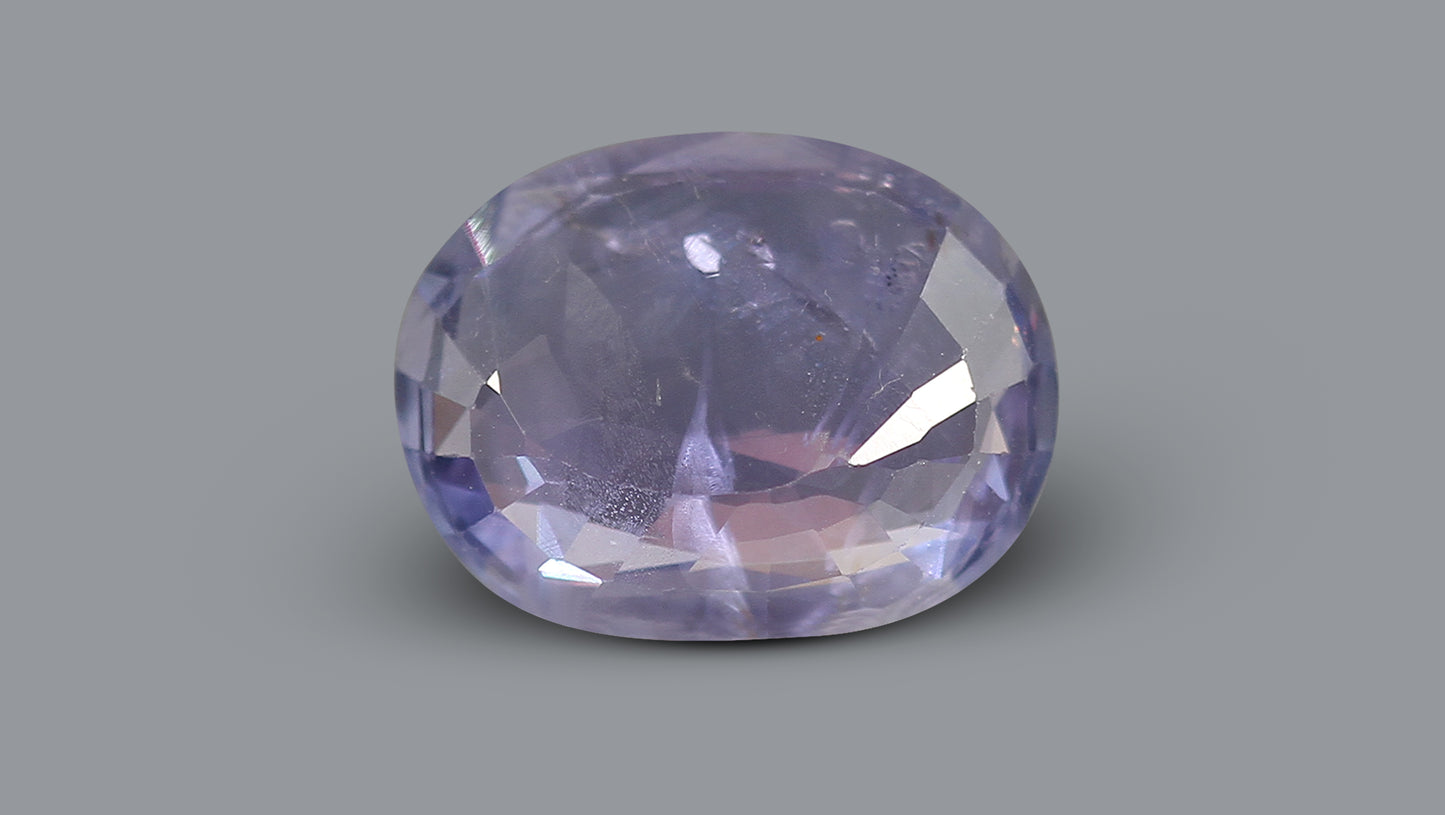 Natural Blue Sapphire (Neelam) 6.36 Carats