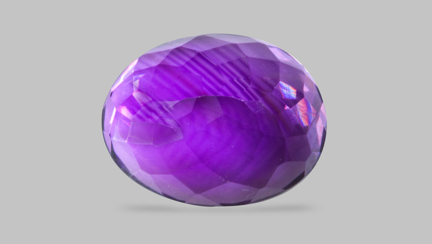 NATURAL AMETHYST 7.09 CARATS.