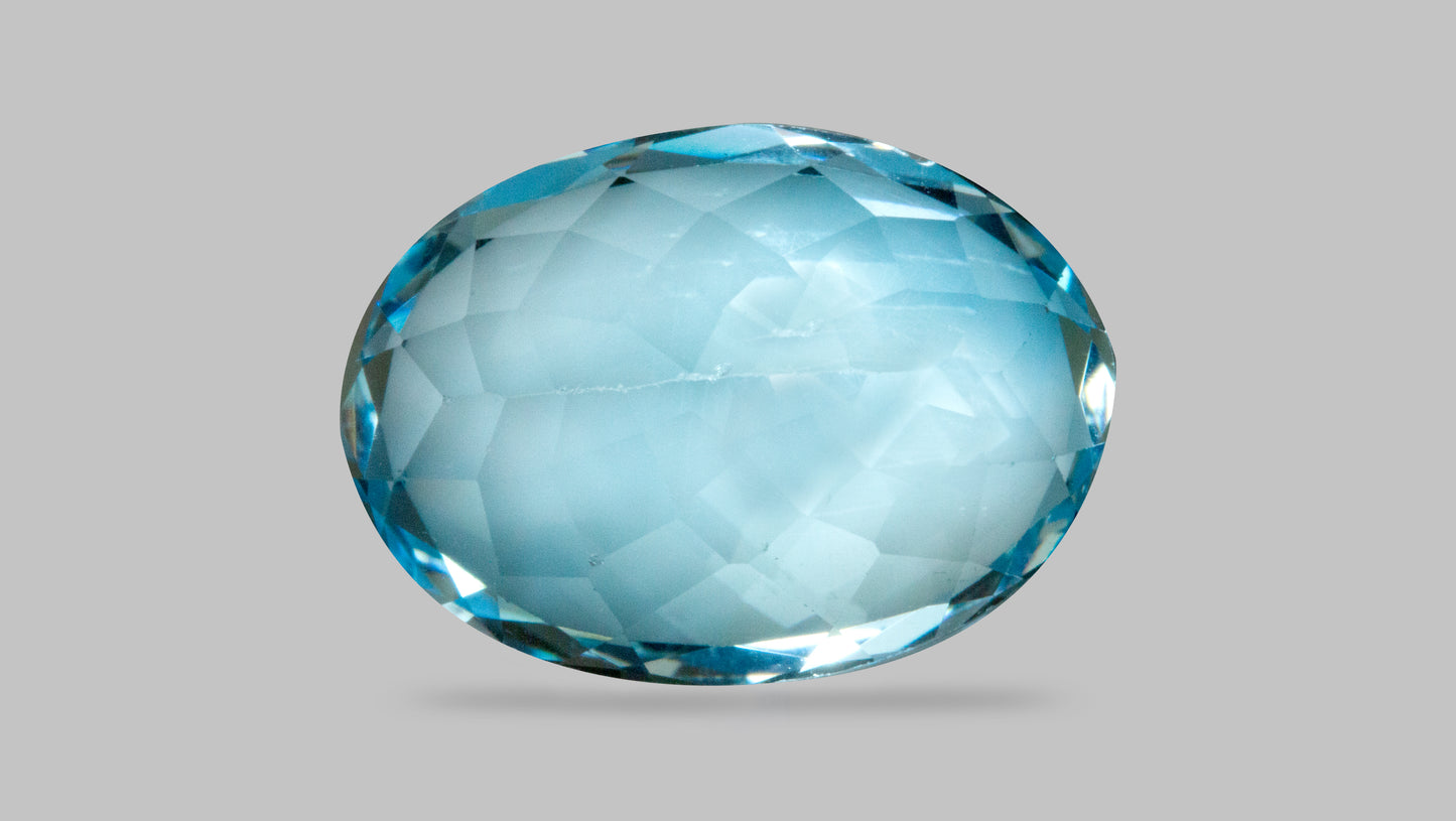NATURAL BLUE TOPAZ  15.56 CARATS