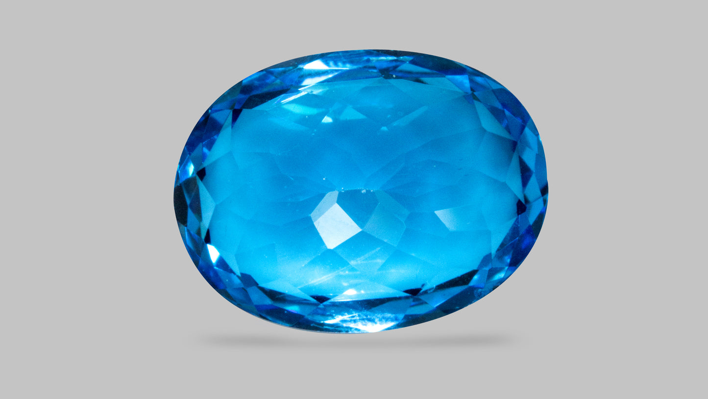 NATURAL BLUE TOPAZ  22.05 CARATS