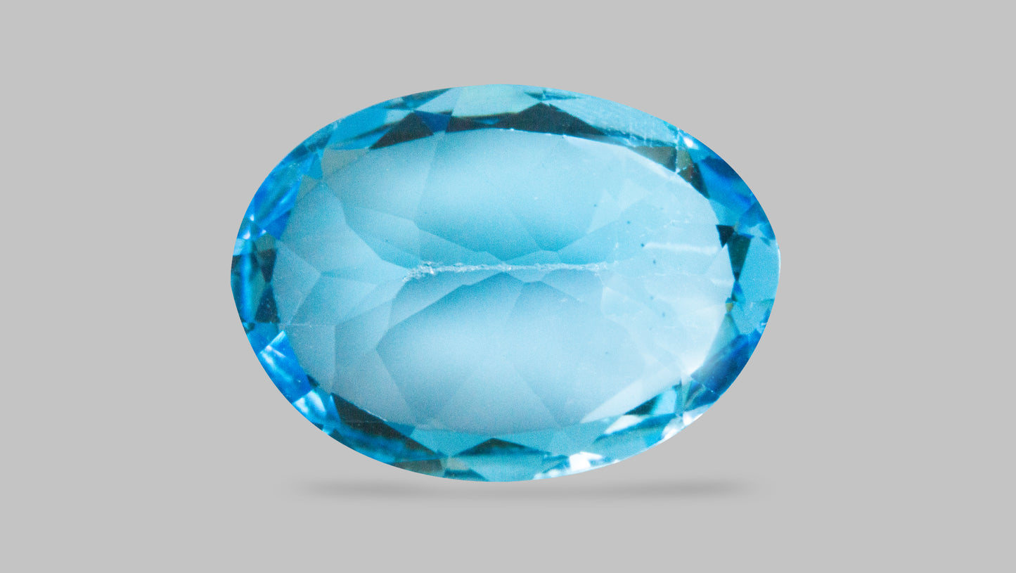 NATURAL BLUE TOPAZ 15.33 CARATS