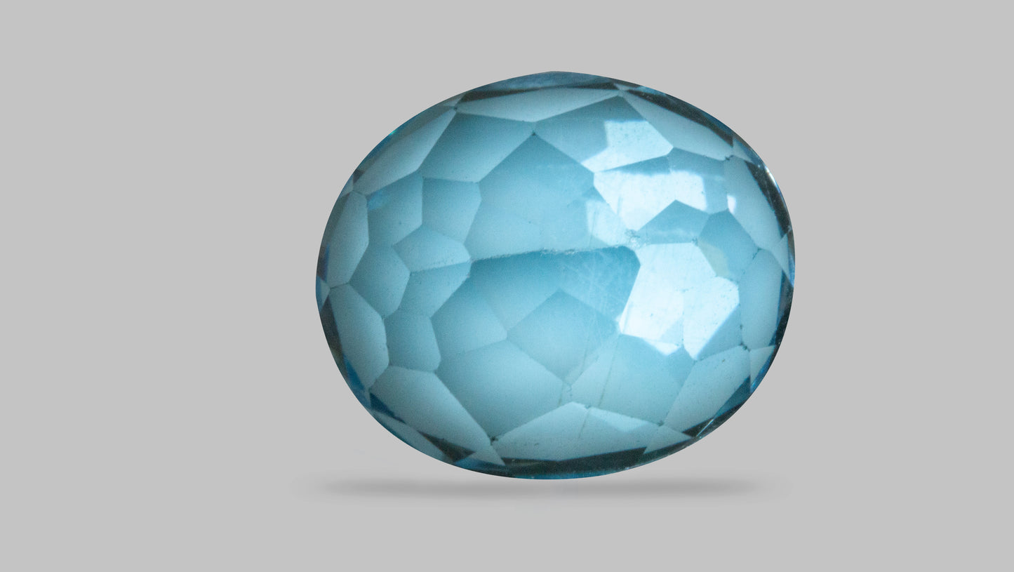NATURAL BLUE TOPAZ 9.83 CARATS