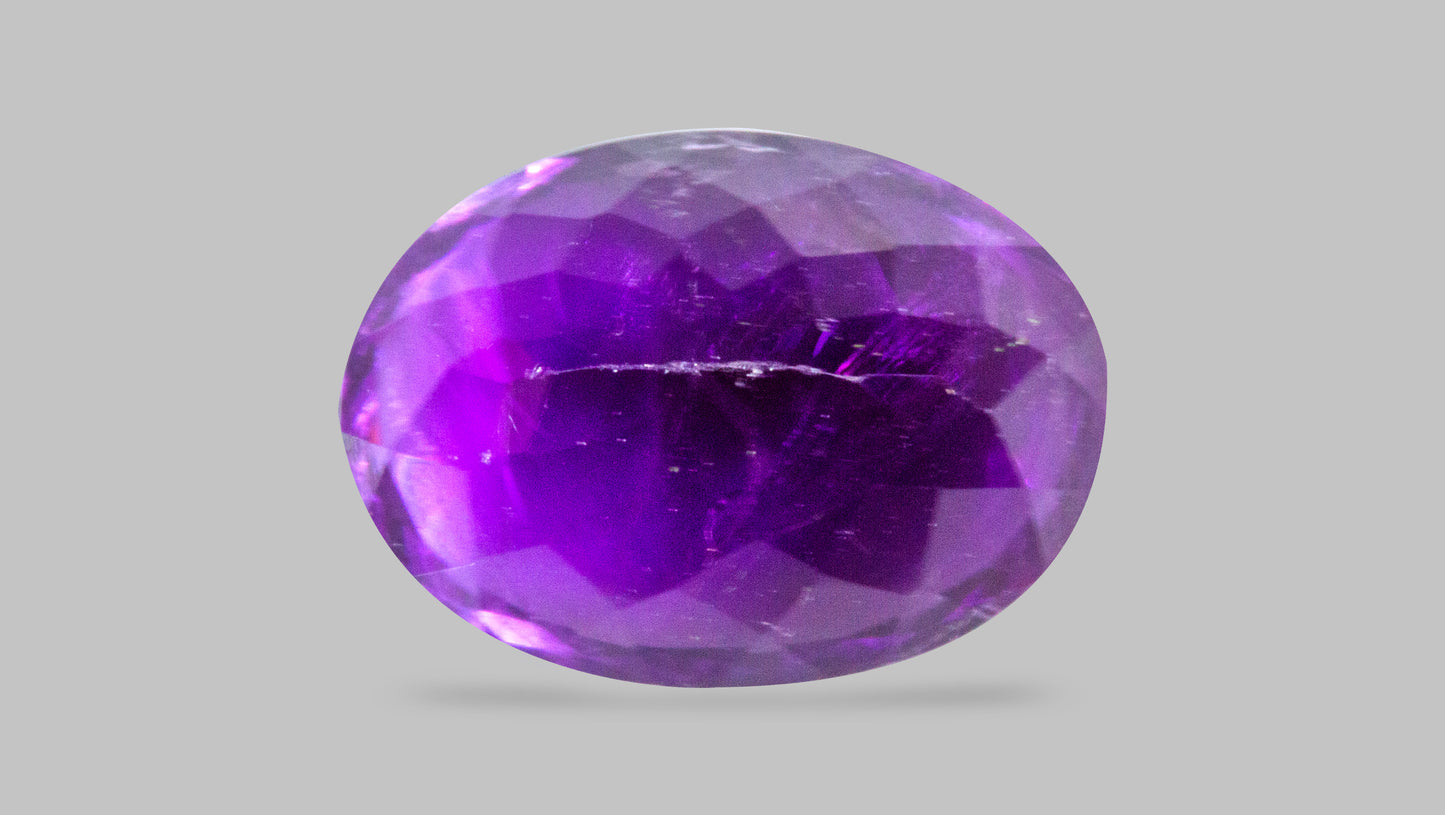 NATURAL AMETHYST 6.95 CARATS.