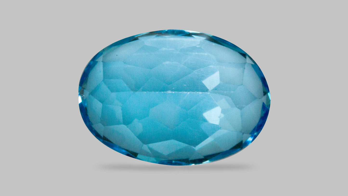 NATURAL BLUE TOPAZ 7.97 CARATS