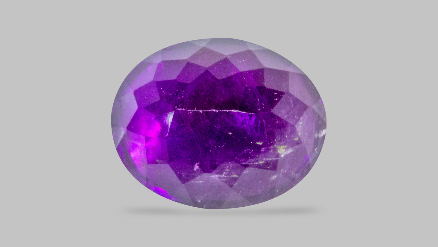 NATURAL AMETHYST 9.89 CARATS.