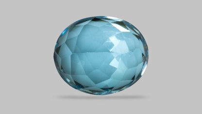 NATURAL BLUE TOPAZ 7.09 CARATS