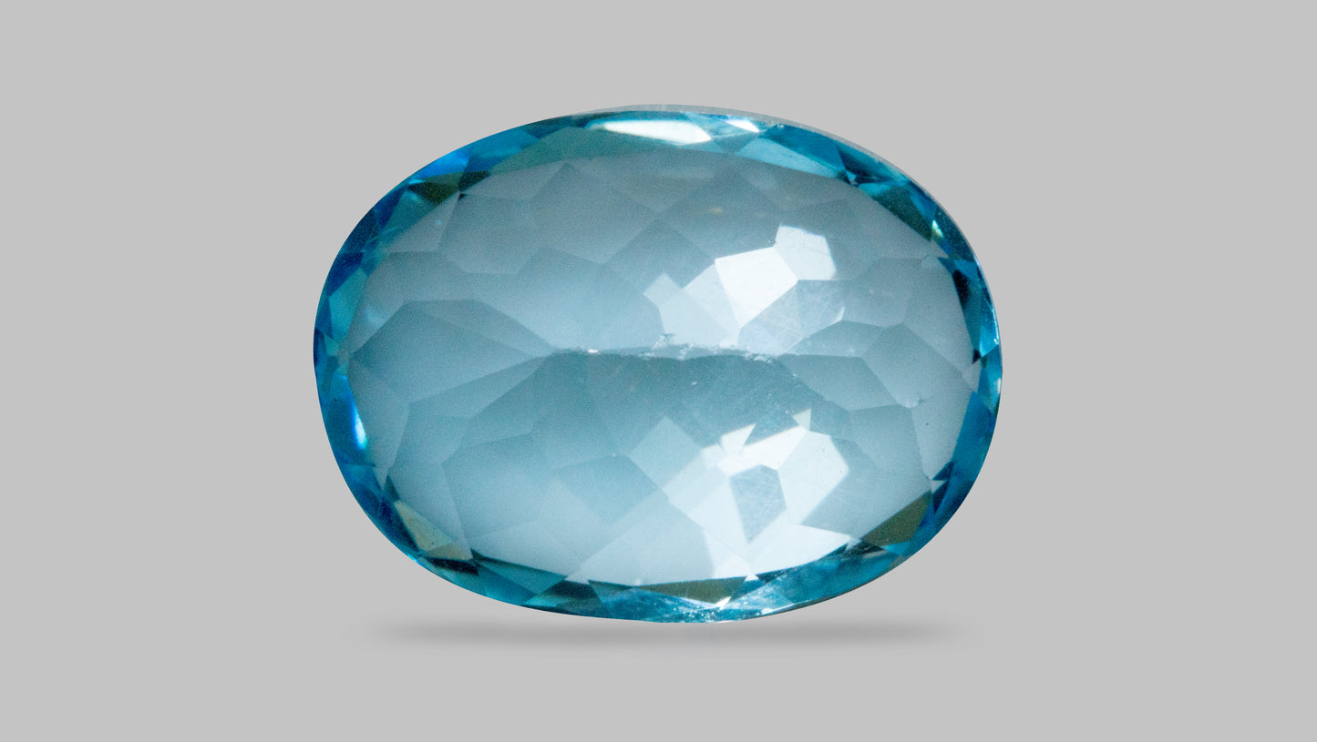 NATURAL BLUE TOPAZ 11.57 CARATS