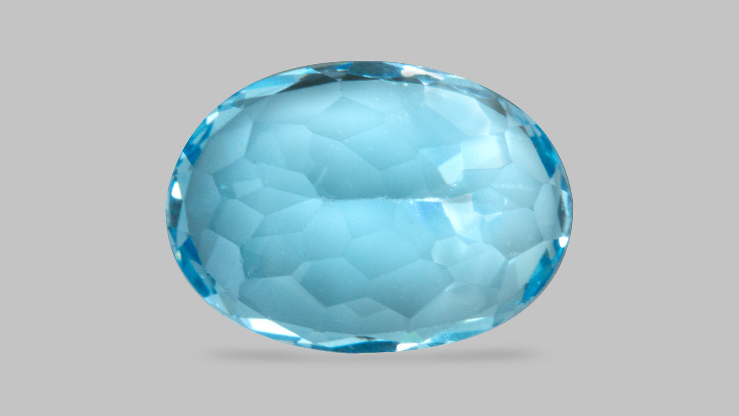 NATURAL BLUE TOPAZ 16.19 CARATS