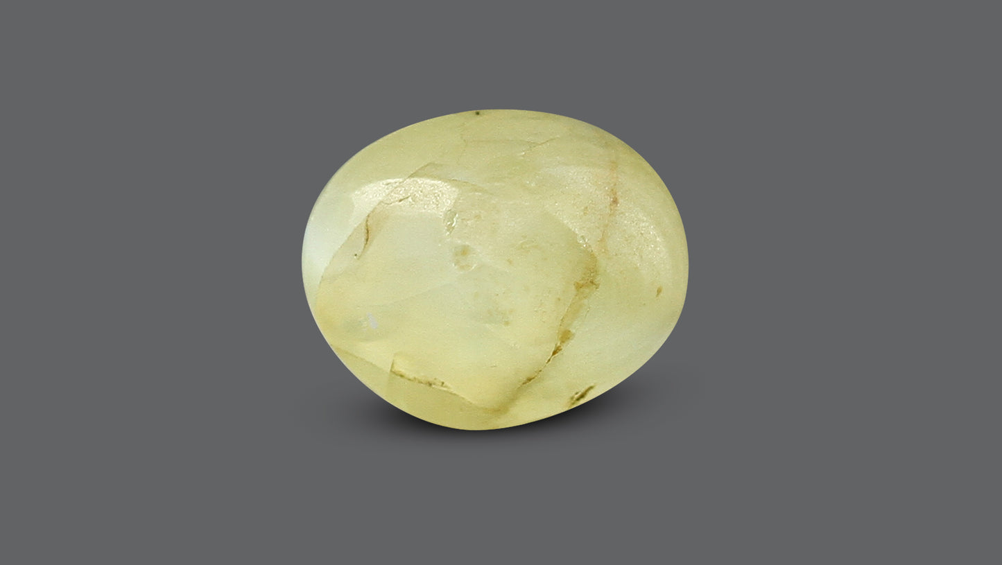 Natural Cat'S Eye (Lehsuniya) 2.94 Carats