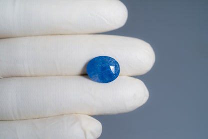 Natural Blue Sapphire (Neelam) 9.09 Carats